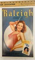 Antique Raleigh Cigarettes Ad