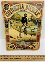 Antique Columbia Bicycle Pope MFG Ad