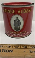 Vintage Prince Albert Crimp Cut Tobacco Container