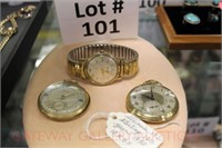 (3) Gold Filled Watches: