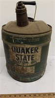 Quaker State 5 Gallon Oil Jug
