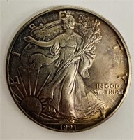 1991  American Silver Eagle