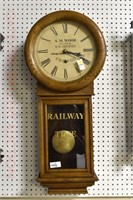 Railroad Wall Clock: