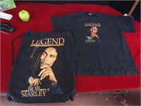 Bob Marley Shirt (L) and Bag