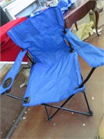Dick's Sporting Goods Blue Camping Chair w/ Case
