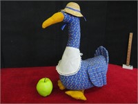 Handmade Plush Mother Duck 18" Tall