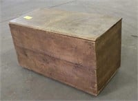 Vintage Wood Chest, Approx 47-1/2"x23-1/4"x26"