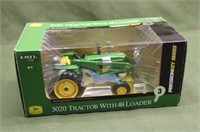 Ertl John Deere 3020 Tractor w/ 48 Loader 1:16 Sca