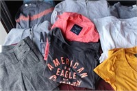 American Eagle & H&M: T-Shirts, Vest Zip Up Hoodie