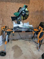 Metabo HPT C 12" FDH Compound Miter Saw & Stand