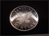 Sunshine Minting 1oz Silver Round