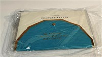 Charger Keeper 2-pack "Be Strong" letherette
