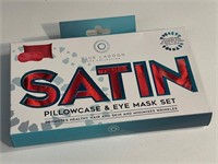 Satin Pillowcase & Eye Mask Set