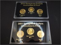 2000-2004 Sacagawea Dollars