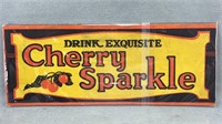 Cardboard Cherry Sparkle Sign