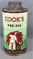 Cooks Pre-Fix Tin Can 7 inches
