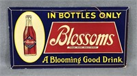 Cardboard Blossoms Drink Sign