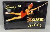 New Acme Pale Ale Tin Sign, 17.5”x11.5”