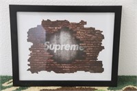 Supreme x Fairchild Pairs Brick Wall Print