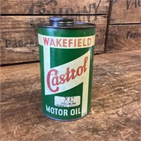 Wakefield Castrol XL Medium Super Grade Oil Tin