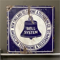 Original Bell Systen Telephone & Telegraph Enamel