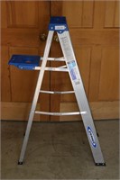 Werner 4ft aluminum step folding ladder