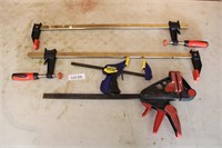 Bessey clamps, Irwin and quick grip