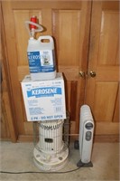 electric heater & kerosene heater with fuel