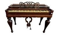 1850 C. M. Bishop Melodeon Organ (Does Not Work)