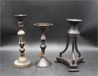 Metal Candle Pedestals