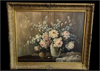Grace Manners Floral Oil Painting