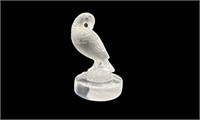 Lalique Dove Paperweight