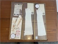 Twos Company Glass Sleeve Frames w/ Gloves