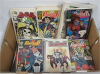 Assortment of comic books - mostly Punisher.
