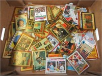 Estate group of unsearched sports cards from 70's