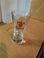 JIM BEAM HONEY SHOT GLASS