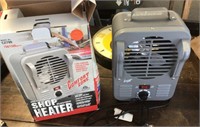 Electric utility heater