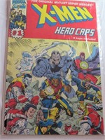 X-men Hero Caps #1 Lot 1993 Marvel - 9 Pogs New