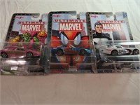 (3) Marvel Die Cast Collection