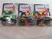 (3) Marvel Die Cast Collection