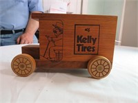 Kelly Tire Wooden Bank