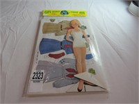 Vintage New Girl Scout Paper Doll #11-951 Doll