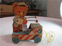 Vintage 1958 Fisher Price Wooden Xylophone
