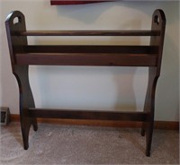 Wood Quilt Rack