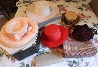 Vintage Hats & Purses