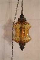 Amber Glass Hanging Light- works