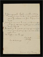 Ferdinand I, Autograph Letter