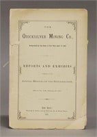 New York Mining Company Report, 1873