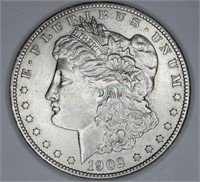 1902 o Better Date Morgan Silver Dollar