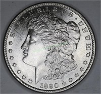 1890 s Better Date Morgan Silver Dollar